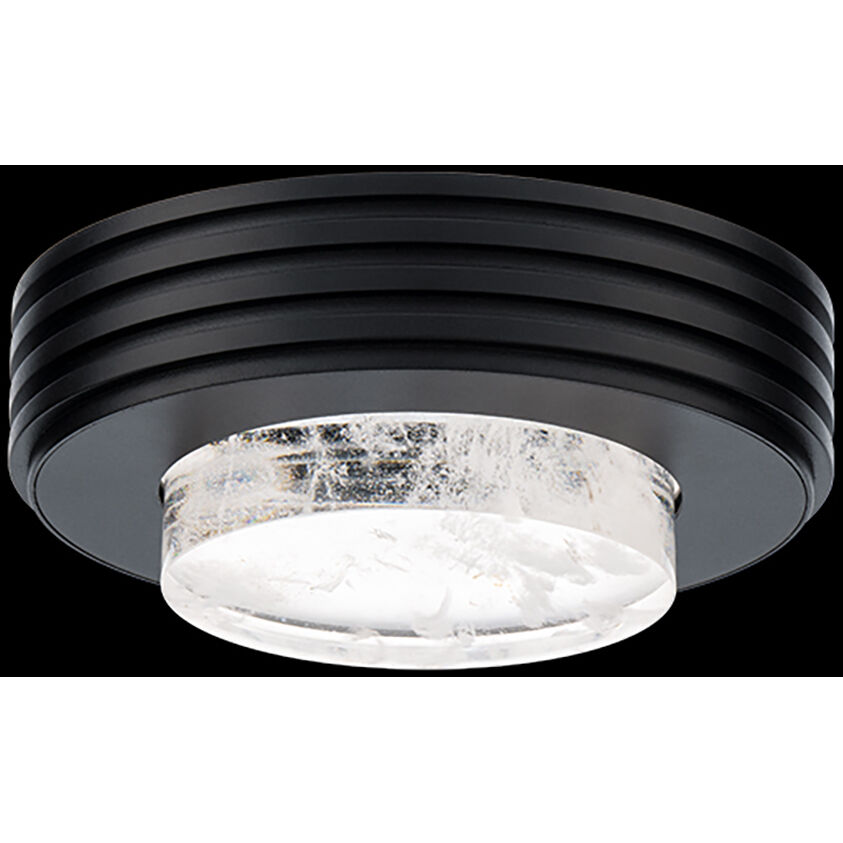 Beyond Zircle LED 8 inch Black Flush Mount Ceiling Light