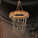 Signature Midsummer Night LED 33.3 inch Gold Lace Chandelier Ceiling Light, Schonbek Signature