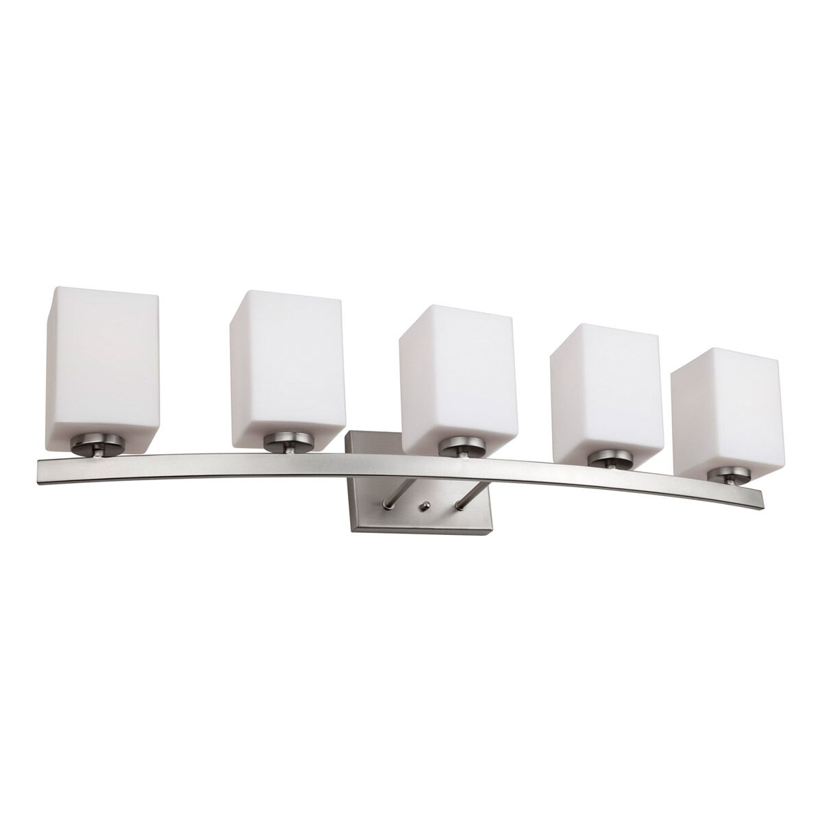 Signature 5 Light 34 inch Brushed Nickel Vanity Light Wall Light