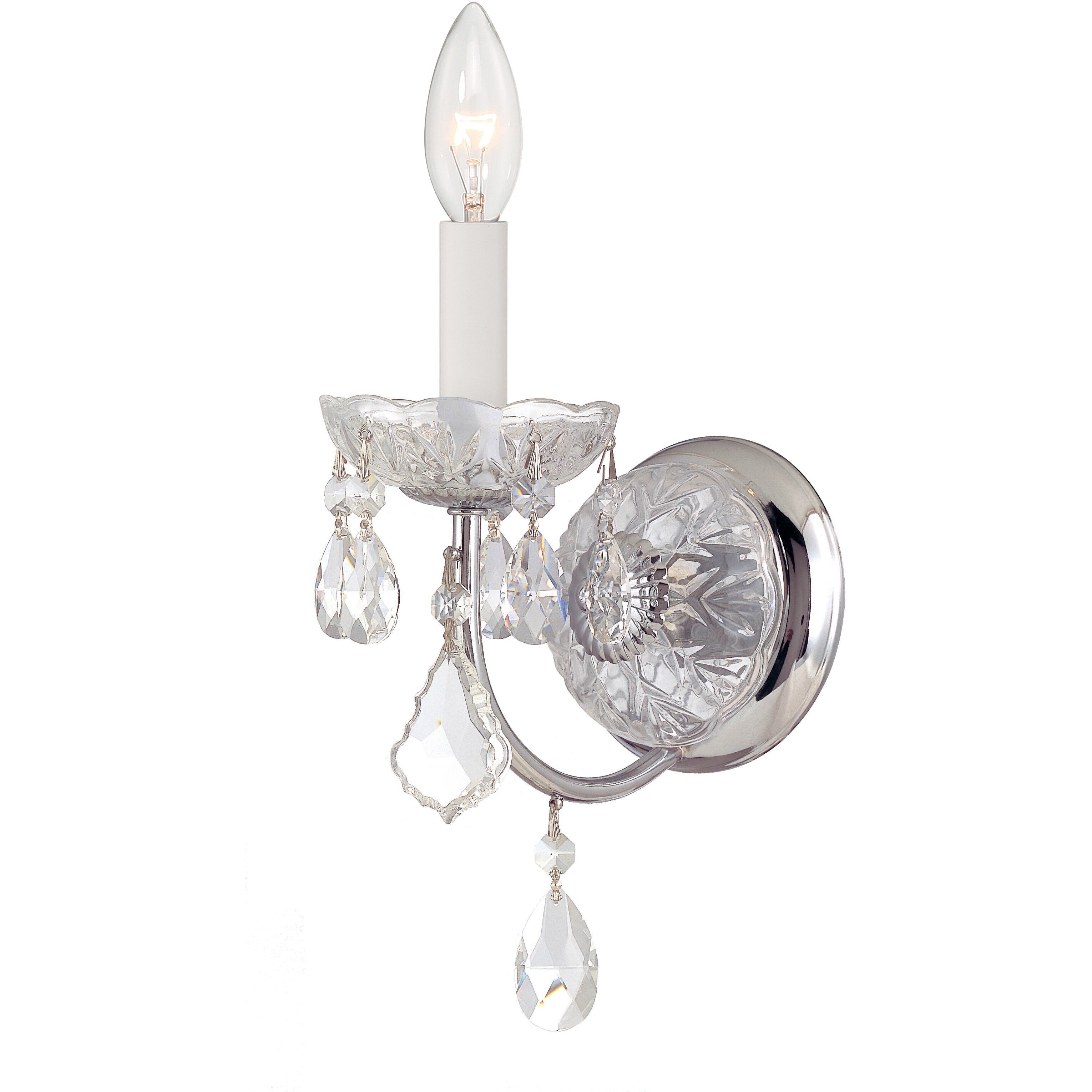 Imperial Sconce Wall Light in Clear Spectra