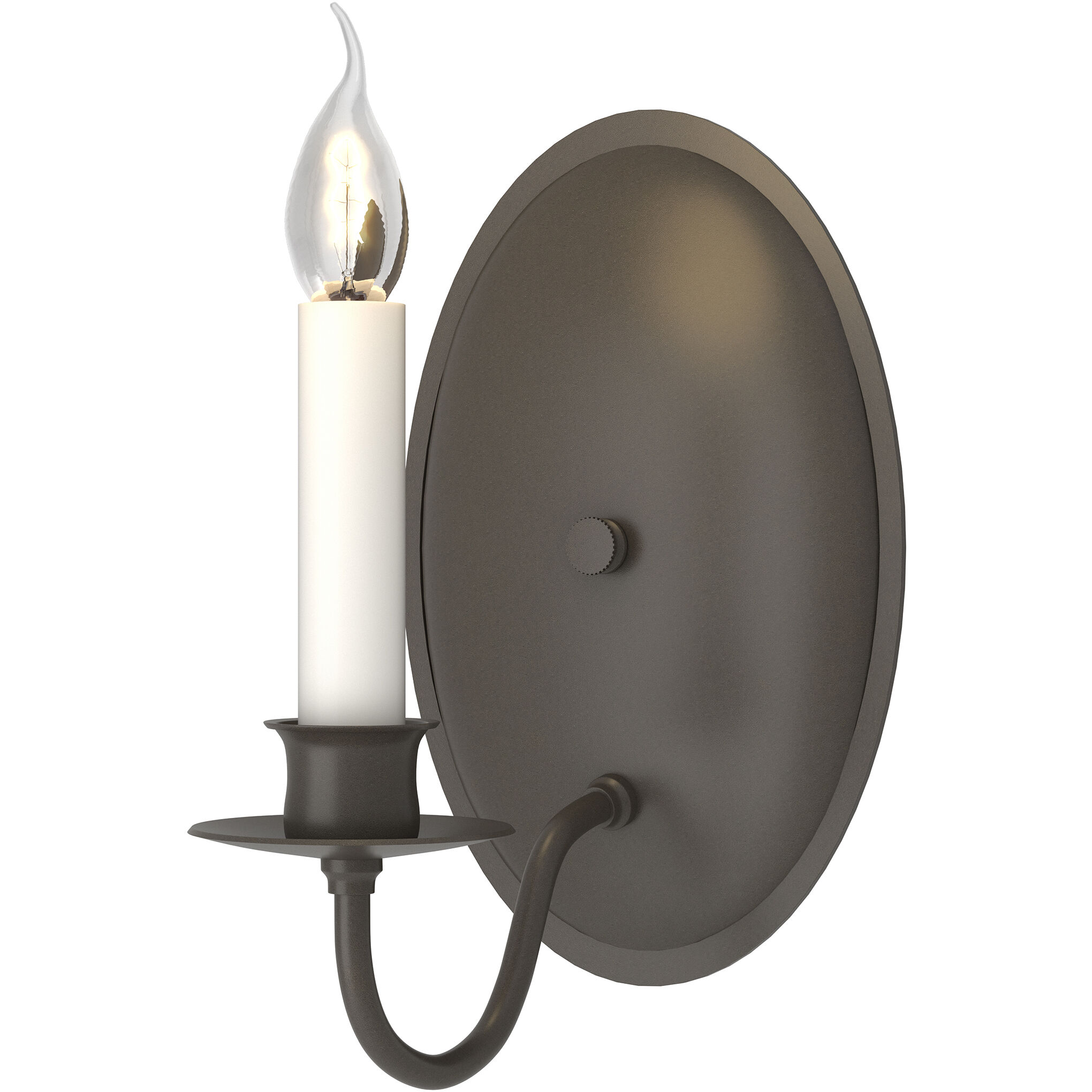 Simple Lines 1 Light 5.75 inch Dark Smoke Sconce Wall Light - Open Box
