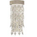 Signature Pavona LED 4 inch Antique Silver ADA Wall Sconce Wall Light