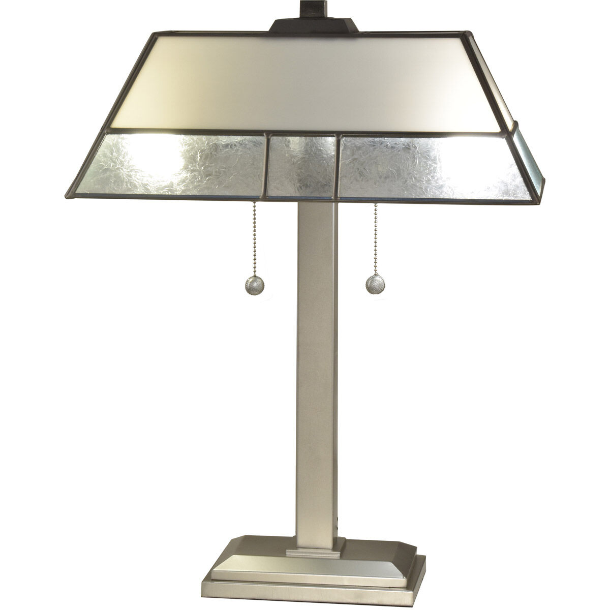 Springdale 24 inch 75.00 watt Silver Table Lamp Portable Light