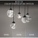 Beyond Quest LED 17 inch Black Multi-Light Pendant Ceiling Light, Beyond