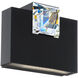 Beyond Madison LED 4 inch Black ADA Wall Sconce Wall Light, Beyond