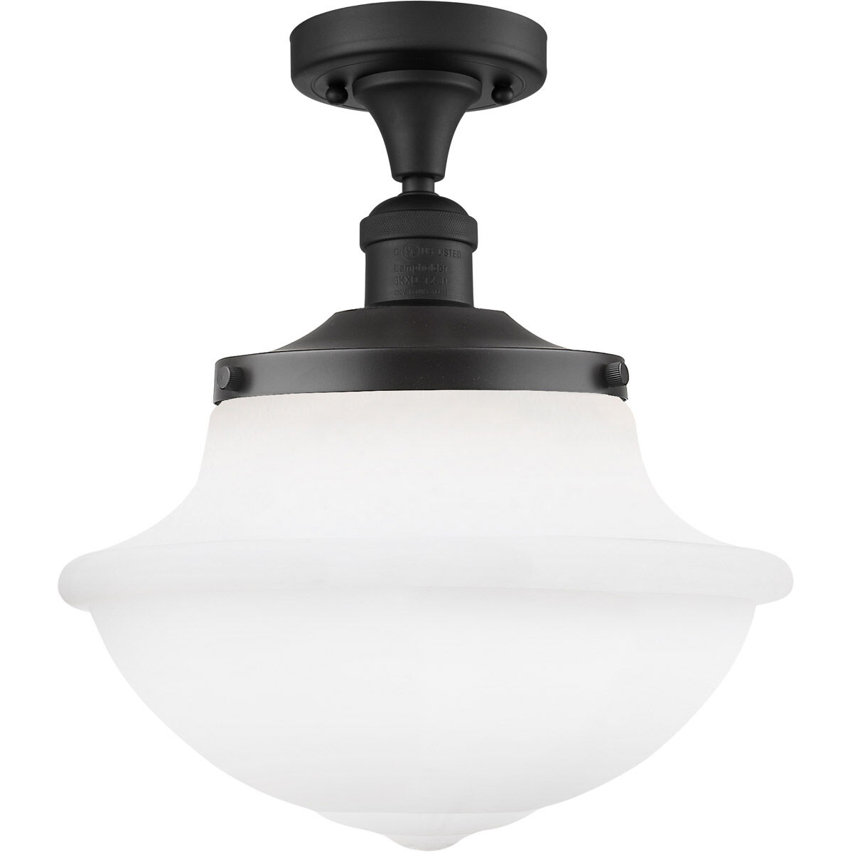 Franklin Restoration Large Oxford 1 Light 12.00 inch Semi-Flush Mount