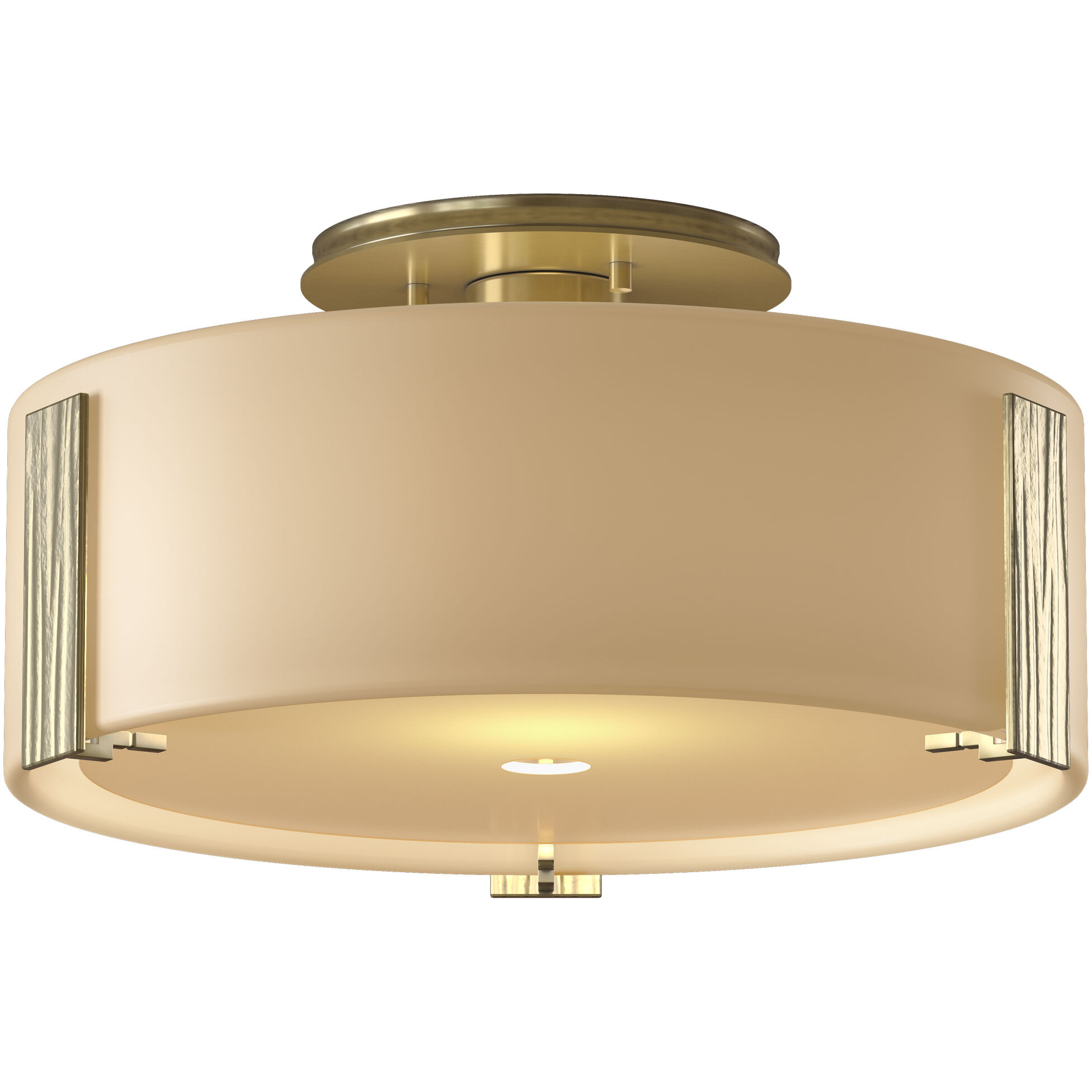 Impressions 1 Light 11.80 inch Semi-Flush Mount