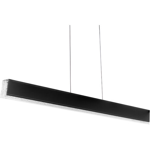 Mystique LED 42 inch Black Linear Pendant Ceiling Light, Beyond