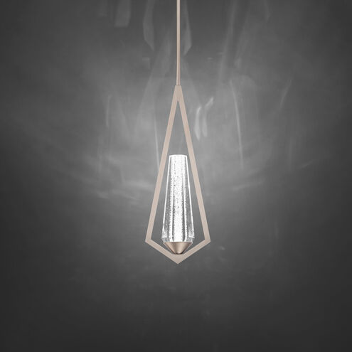 Devotion LED 3 inch Satin Nickel Mini Pendant Ceiling Light, Beyond