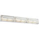 Beyond Soiree LED 27 inch Polished Nickel Bath Vanity & Wall Light, Beyond