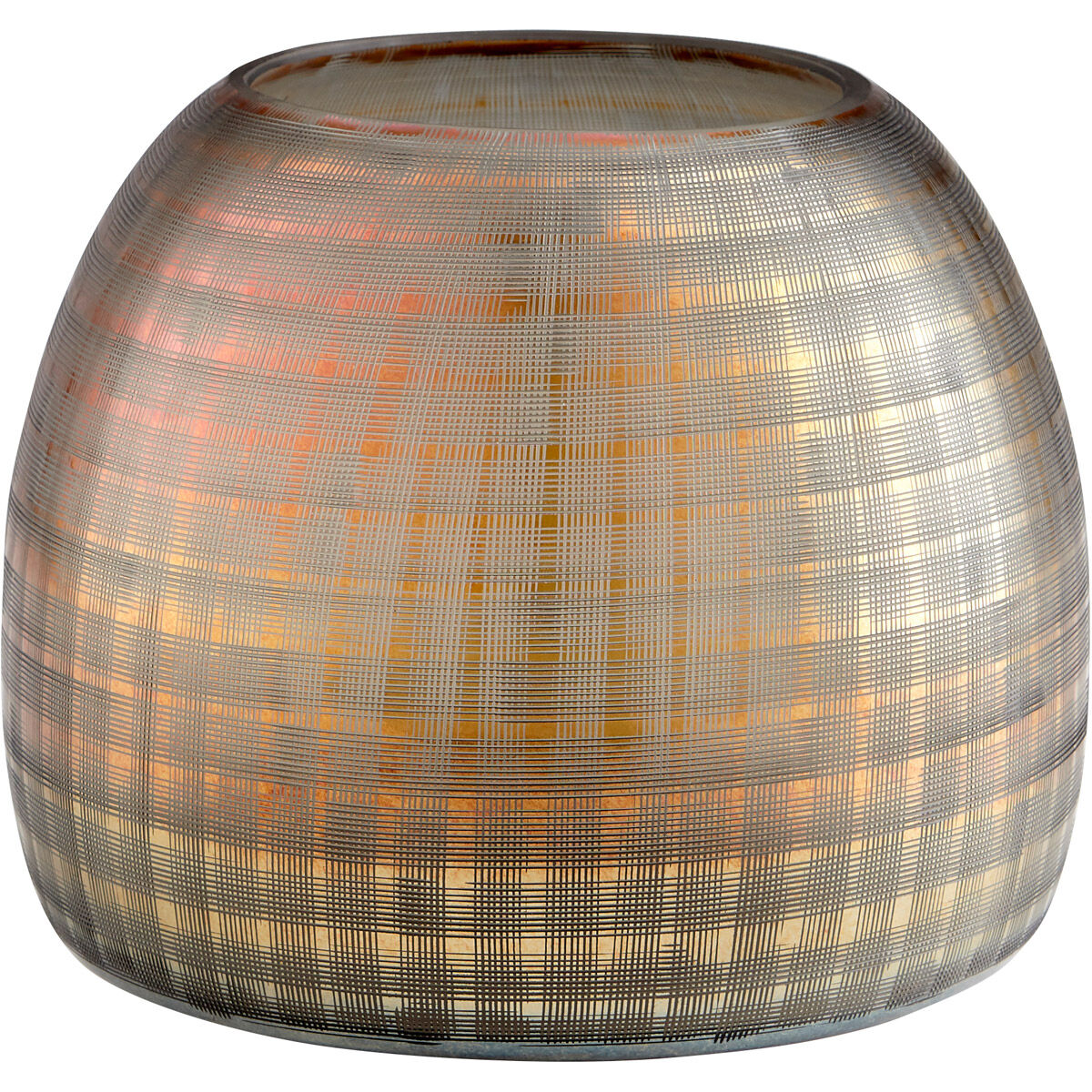 Gradient Grid 12 X 10 inch Vase