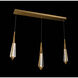 Beyond Devotion LED 5.5 inch Aged Brass Multi-Light Pendant Ceiling Light
