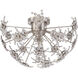 Esteracae 3 Light 25 inch White Luster Close to Ceiling Ceiling Light