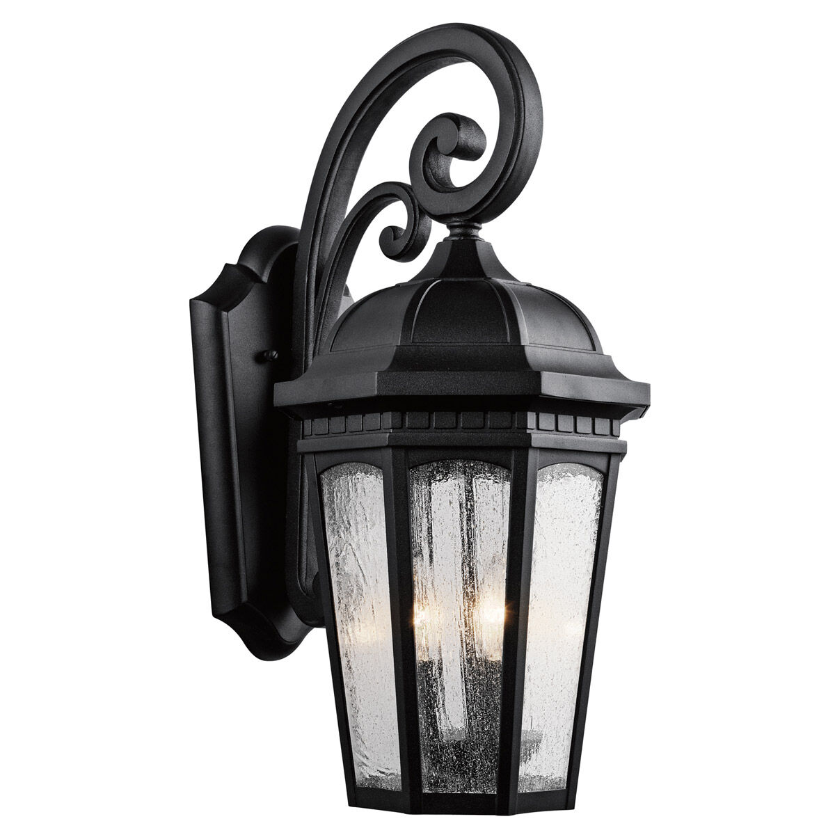 Courtyard 3 Light 10.25 inch Outdoor Wall Light