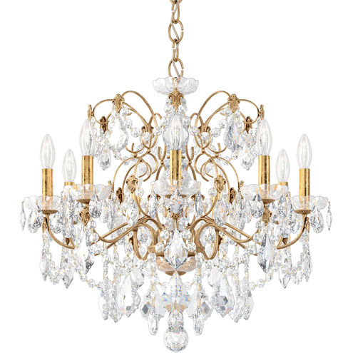 Century 9 Light 26 inch French Gold Chandelier Ceiling Light