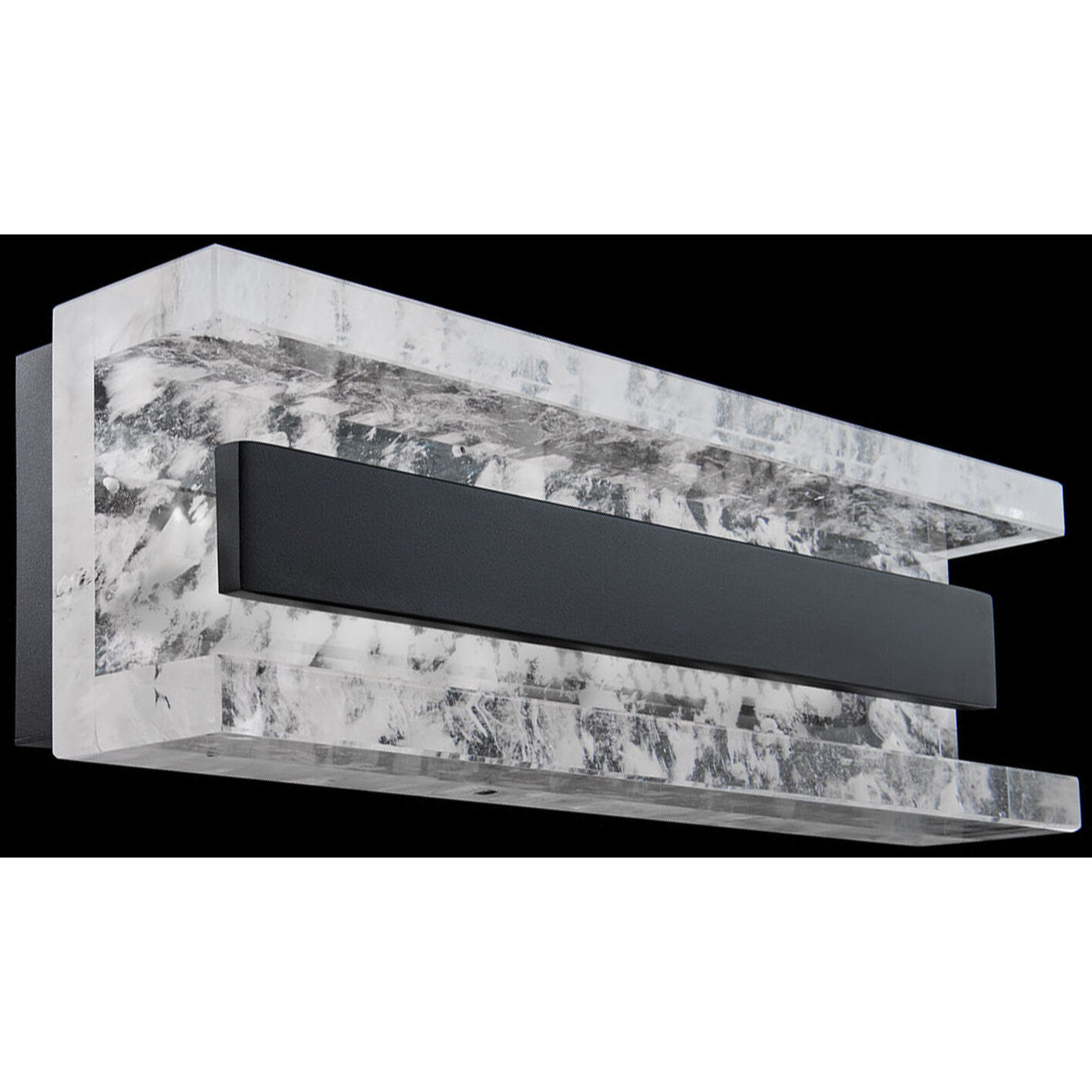 Magnate LED 5 inch Black ADA Wall Sconce Wall Light, Beyond