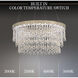 Signature Pavona LED 36 inch Heirloom Gold Chandelier Ceiling Light