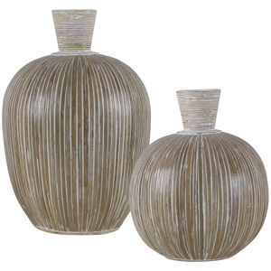 Islander 16 X 11 inch Vases, Set of 2