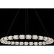 Forever Seduction LED 34.38 inch Aged Brass Pendant Ceiling Light, Circular
