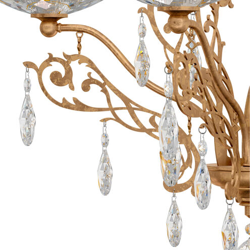 Filigrae 2 Light 10 inch French Gold Wall Sconce Wall Light in Filigrae Heritage