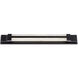 Beyond Aberdeen LED 28 inch Black Bath Vanity & Wall Light, Beyond