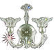 Rivendell 2 Light 5.5 inch Antique Silver Wall Sconce Wall Light