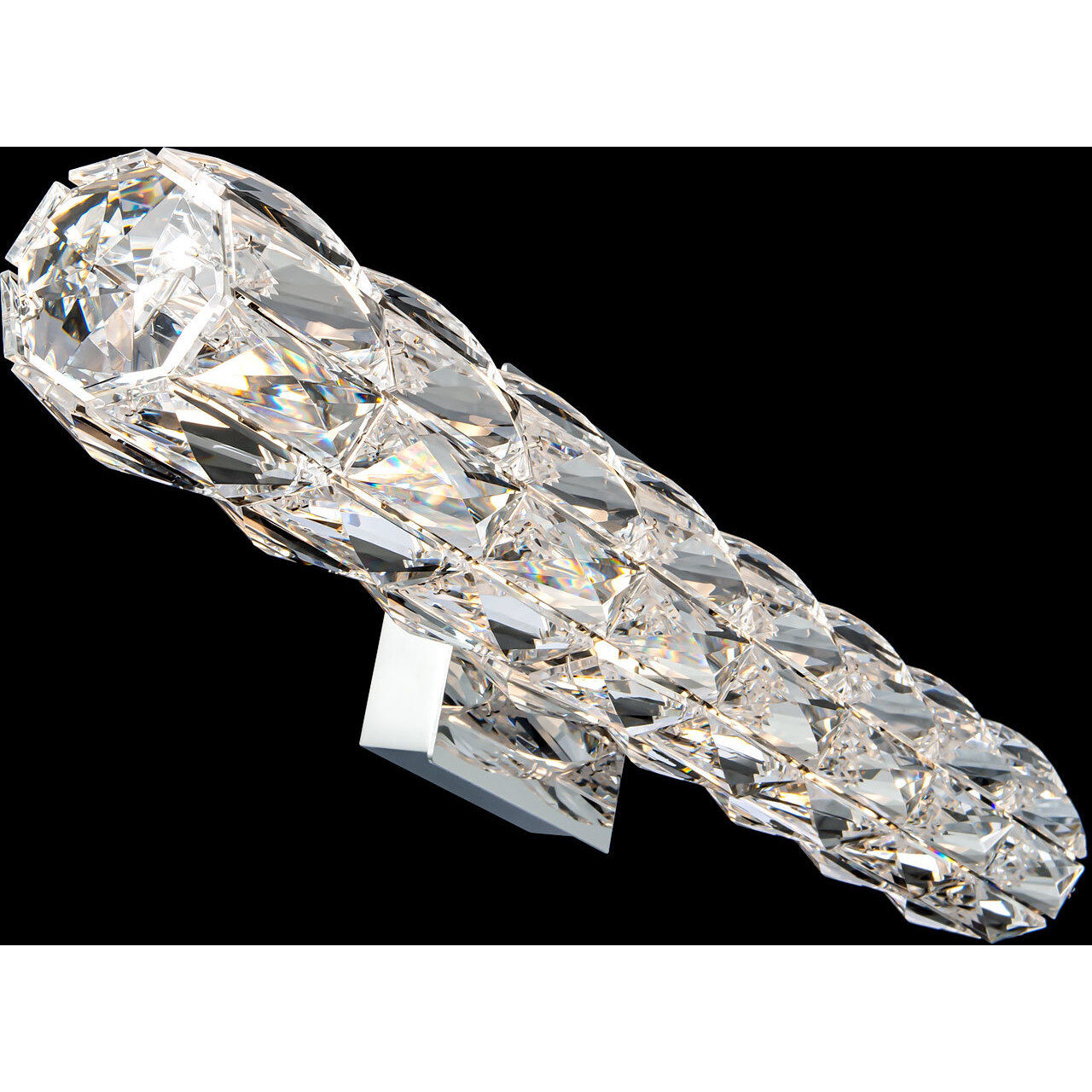 Verve LED LED 25 inch Polished Stainless Steel Bath Vanity & Wall Light in Radiance, Schonbek Signature