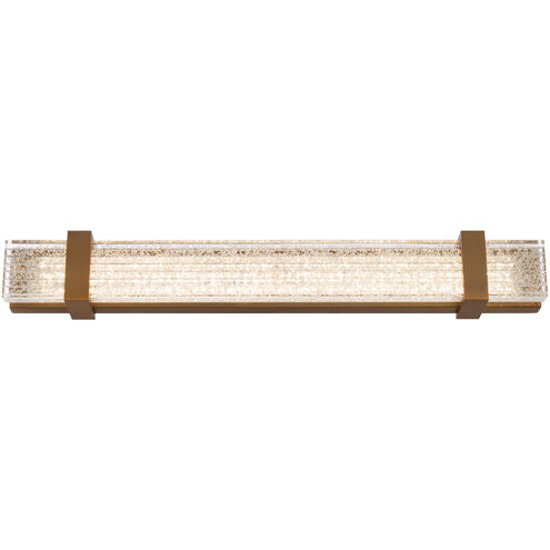 Verandah LED 27 inch Aged Brass Bath Vanity & Wall Light, Beyond