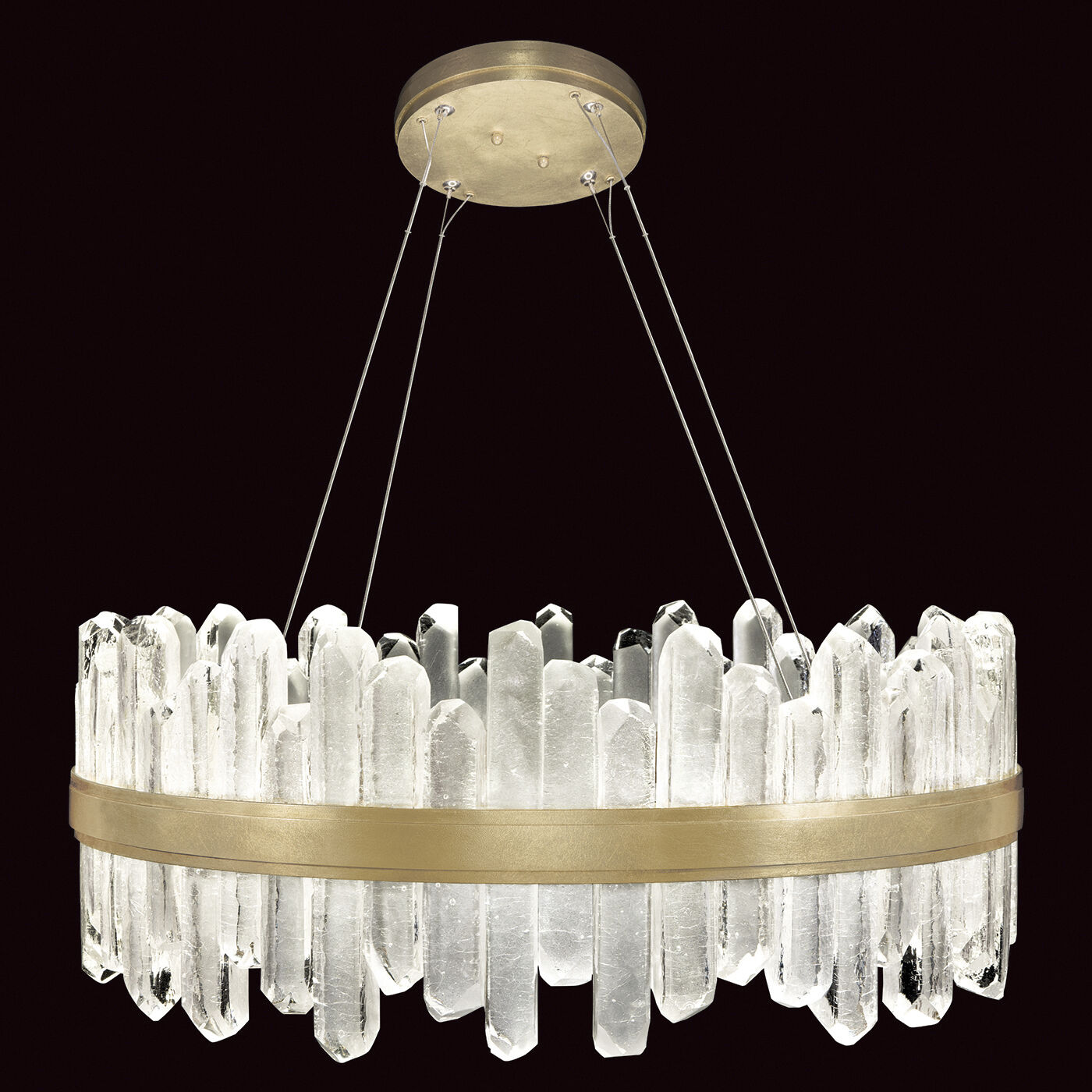 Lior LED 30.5 inch Gold Pendant Ceiling Light