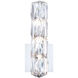 Signature Verve LED 3.9 inch Polished Stainless Steel ADA Wall Sconce Wall Light in Radiance, Schonbek Signature