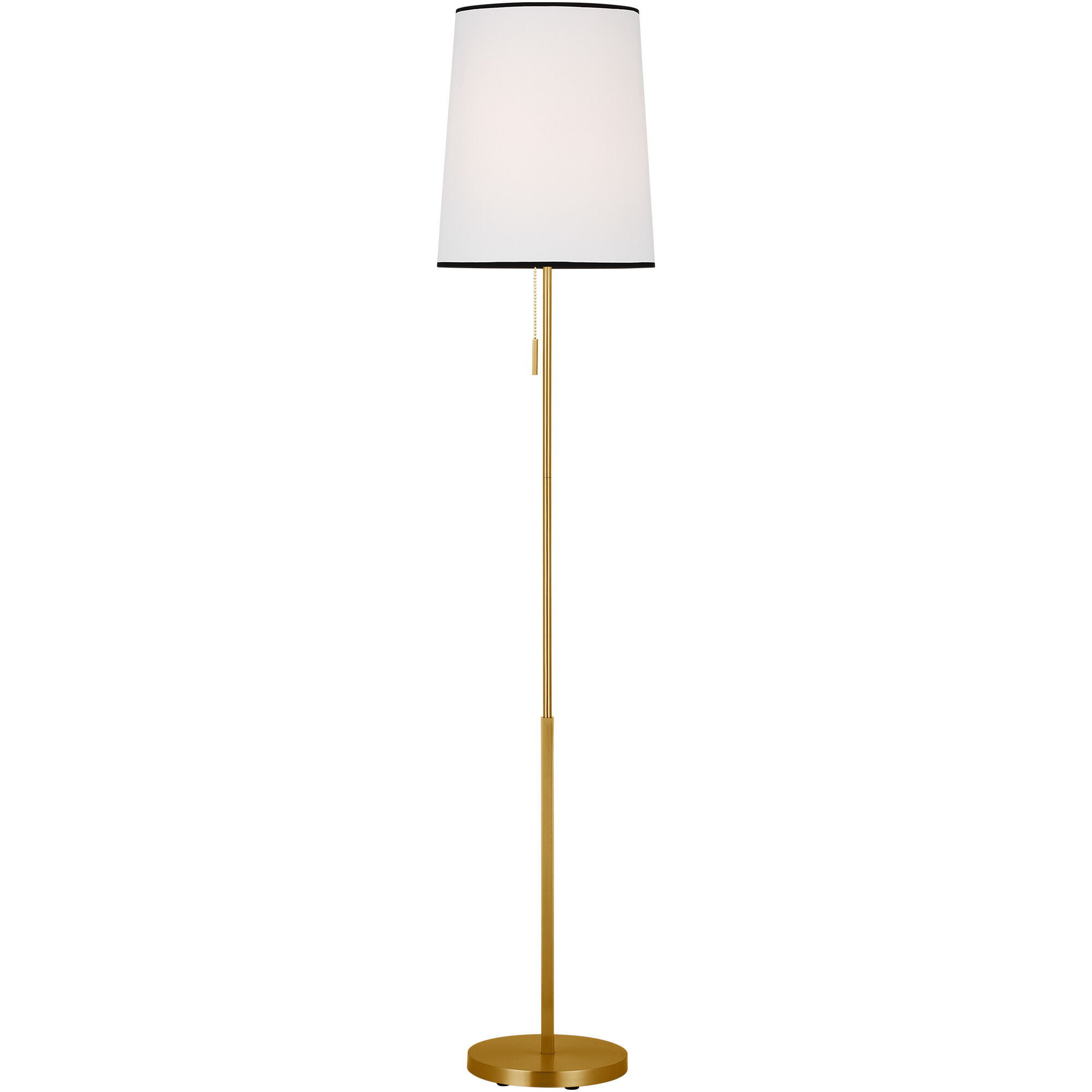 kate spade new york Ellison 59 inch 9 watt Burnished Brass Floor Lamp Portable Light