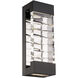 Beyond Labyrinth LED 20 inch Black Outdoor Wall Light, Beyond