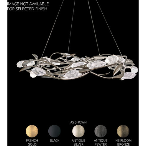 Secret Garden LED 35.4 inch Black Pendant Ceiling Light, Schonbek Signature
