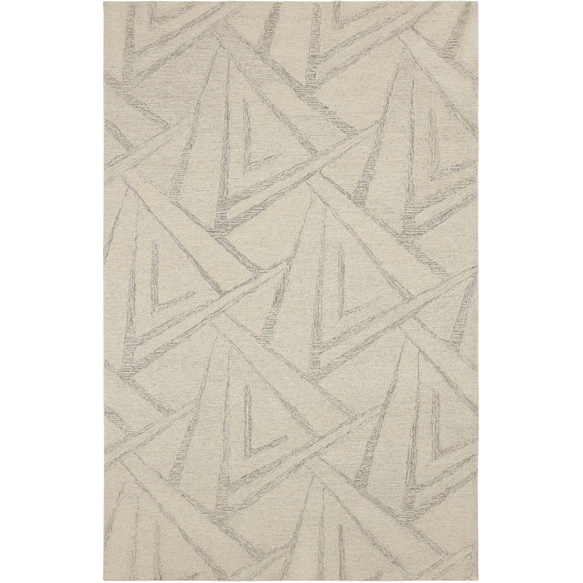 Contempo Gray and Ivory Indoor Rug