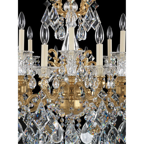 La Scala 24 Light 46 inch Heirloom Gold Chandelier Ceiling Light