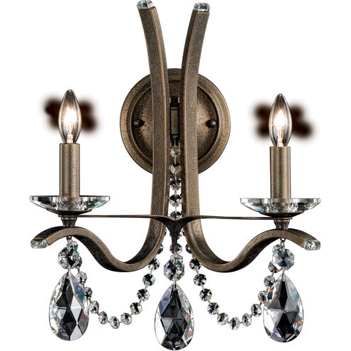 Vesca 2 Light 9 inch White Wall Sconce Wall Light in Heritage