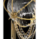 Forever Revere LED 14.4 inch Heirloom Gold Pendant Ceiling Light