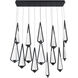 Beyond Devotion LED 9.5 inch Black Multi-Light Pendant Ceiling Light