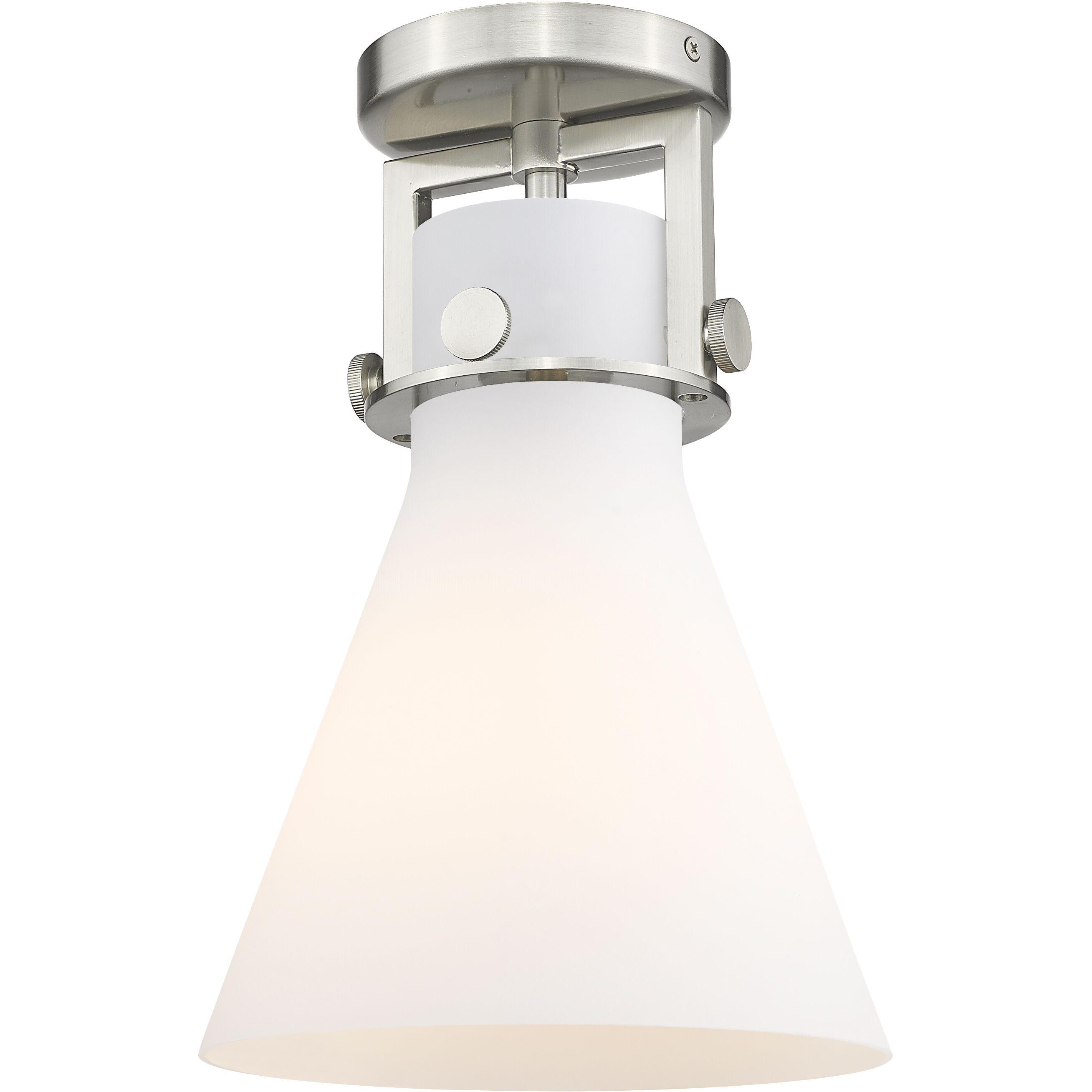 Newton Cone 1 Light 8.00 inch Flush Mount