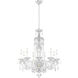 Sterling 9 Light 27 inch Polished Silver Chandelier Ceiling Light in Swarovski
