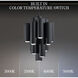 Beyond Tamara LED 21.25 inch Black Multi-Light Pendant Ceiling Light