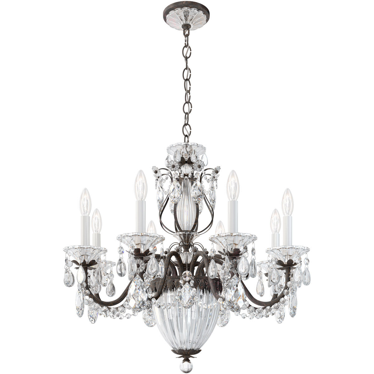 Bagatelle 11 Light 26.5 inch Heirloom Bronze Chandelier Ceiling Light in Heritage