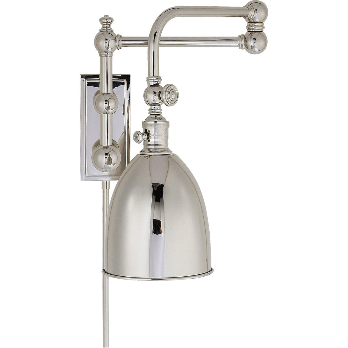 Chapman & Myers Pimlico 1 Light 11.00 inch Swing Arm Light/Wall Lamp