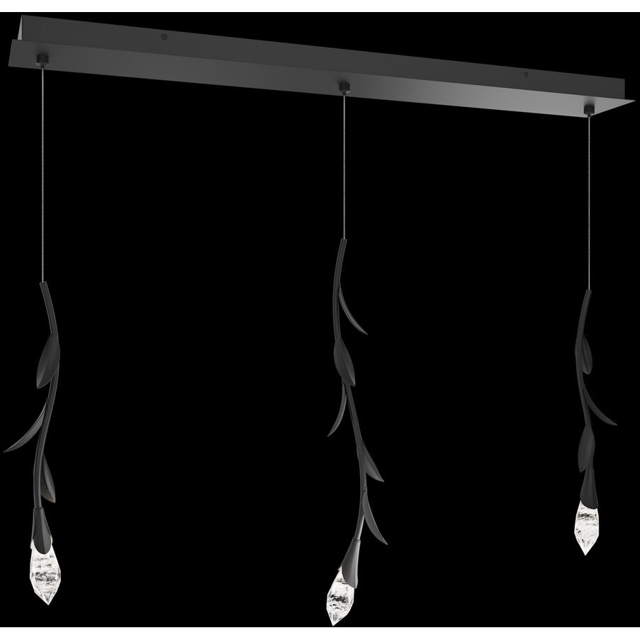 Signature Secret Garden LED French Gold Multi-Light Pendant Ceiling Light