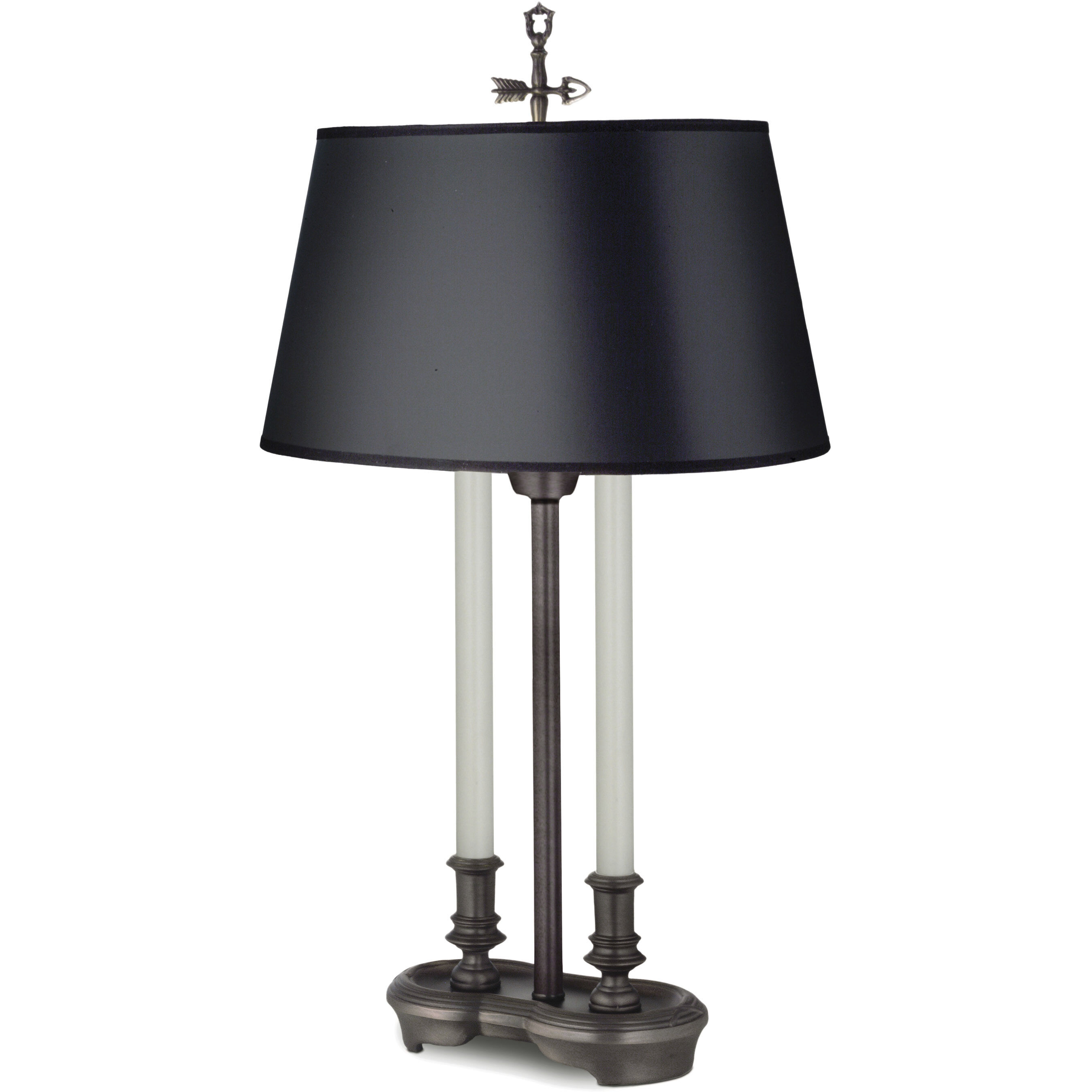 Ellie 28 inch 150 watt Antique Old Bronze Desk Lamp Portable Light