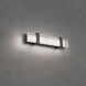 Beyond Verandah LED 18 inch Black Bath Vanity & Wall Light, Beyond