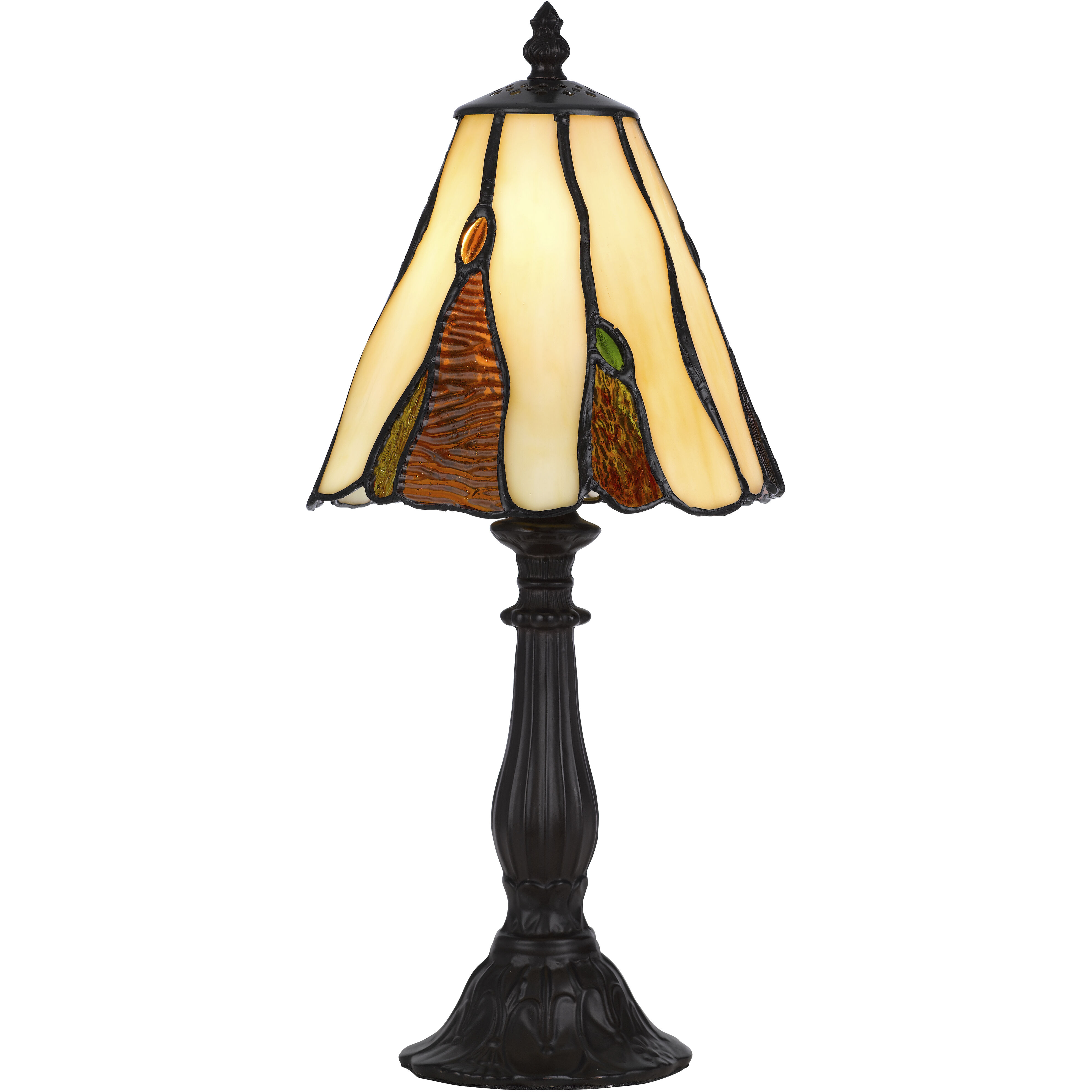 3116 Tiffany 14 inch 40.00 watt Dark Bronze Accent Lamp Portable Light