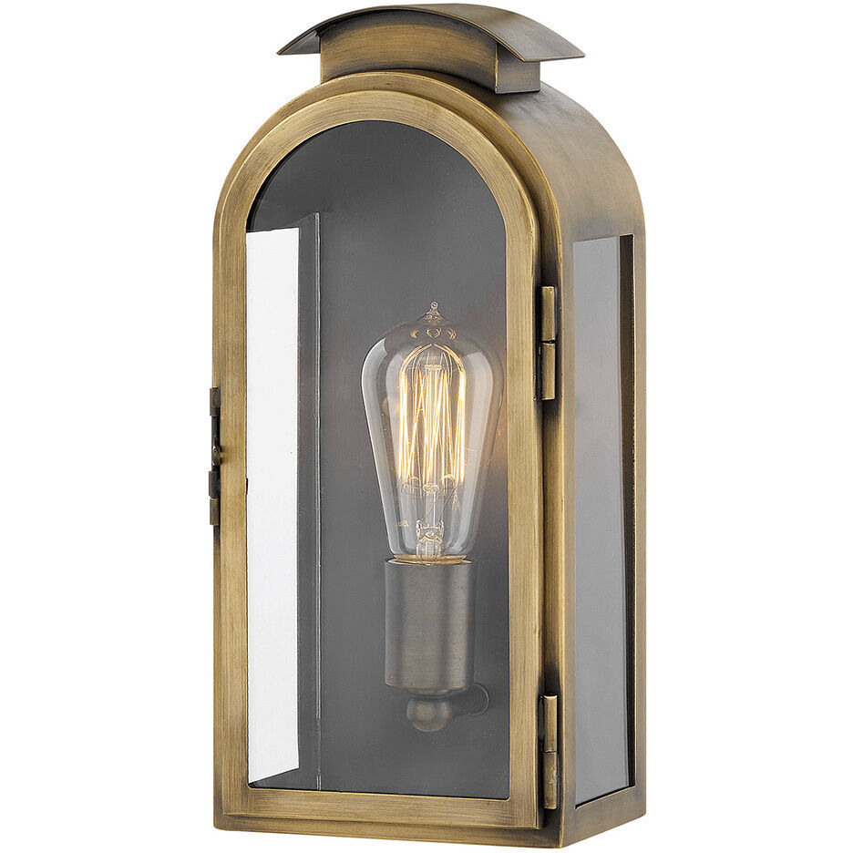 Heritage Rowley Outdoor Wall Mount Lantern, Small