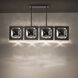 Enchante LED 43 inch Black Linear Pendant Ceiling Light, Beyond