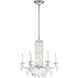 Siena 6 Light 24.5 inch White Chandelier Ceiling Light in Heritage